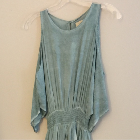 new Anthropologie Avenia Open-Shoulder Maxi Dress - Picture 6 of 7